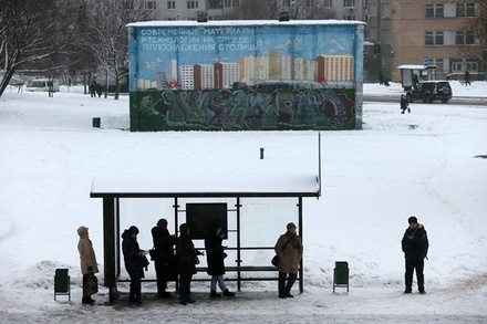 Количество автобусов увеличили на 10% в Москве из-за морозов