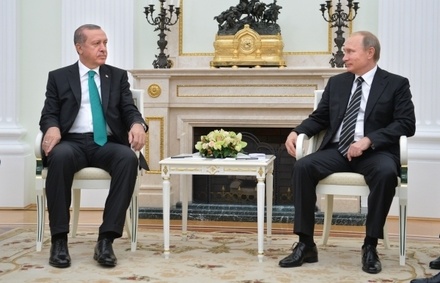Владимир Путин и Реджеп Тайип Эрдоган обсудили газовую тему