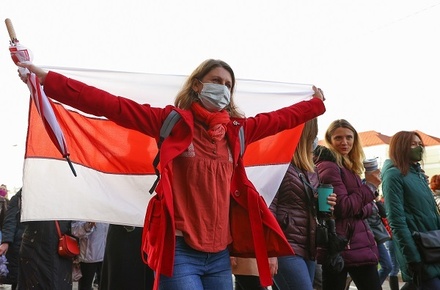 В Минске завершилась женская акция оппозиции