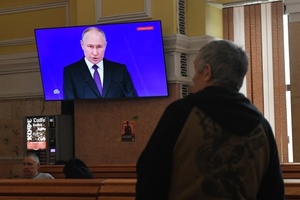 Владимир Путин выступал с посланием Федеральному собранию 2 часа 6 минут