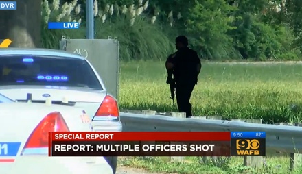 В Луизиане ликвидировали стрелка, открывшего огонь по полицейским