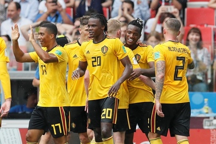 Сборная Бельгии обыграла Тунис в матче группового этапа ЧМ по футболу
