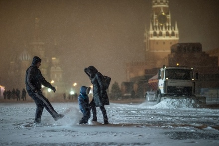 Сильный снегопад в Москве начнётся в ночь на пятницу