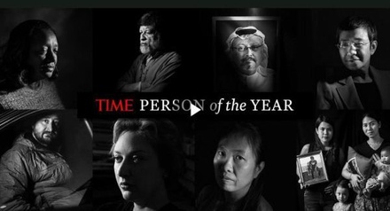 Человеком года по версии журнала Time стала группа  журналистов, среди которых Хашукджи