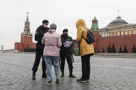 Полиция Москвы опровергла информацию о планах на протоколы за нарушение самоизоляции