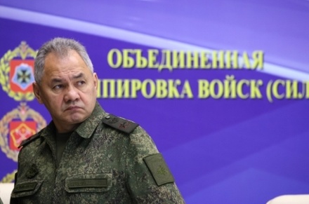 Сергей Шойгу проинспектировал войска в зоне спецоперации