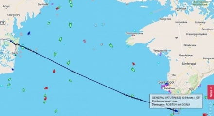 Порт Ростова-на-Дону не намерен впускать лайнер «Генерал Ватутин» из Украины