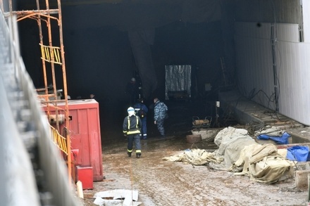 Следственный комитет проводит проверку по факту обрушения тоннеля в Новой Москве