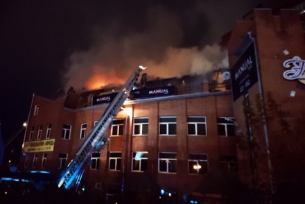 Площадь пожара в ночном клубе в Томске выросла до 600 квадратных метров