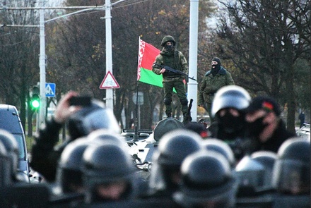 В МВД Белоруссии назвали условие для применения оружия на протестах