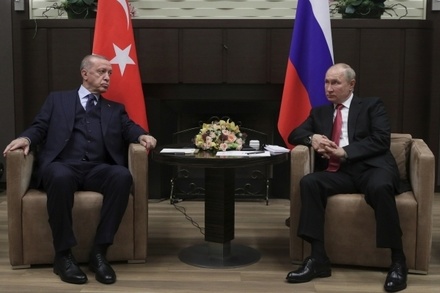 Владимир Путин и Реджеп Тайип Эрдоган обсудили ситуацию на Украине