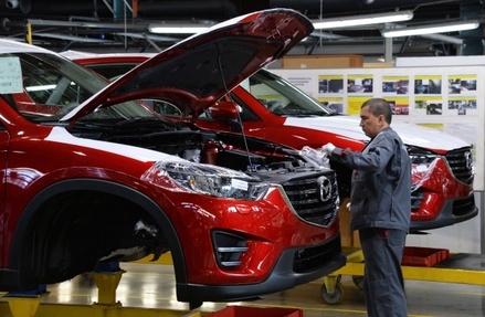 Серийное производство новой Mazda 6 стартовало на заводе во Владивостоке