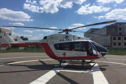 Пострадавшего в ДТП в Новой Москве госпитализировали на вертолёте