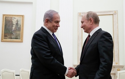Путин встретится с Нетаньяху в Москве 4 апреля