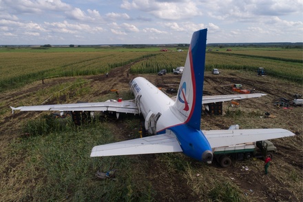 Герой России предложил оставить хвост самолёта в качестве мемориала на месте посадки в Жуковском