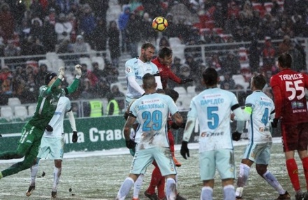 «Зенит» обыграл «Уфу» в матче футбольной Премьер-лиги со счётом 2:1
