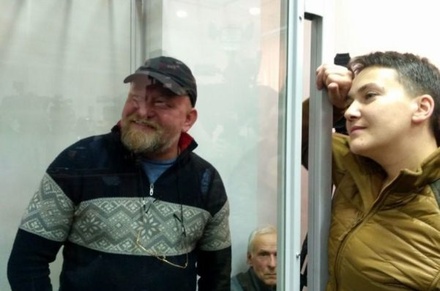 Надежда Савченко вышла из СИЗО