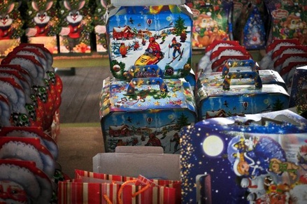 Сладкий новогодний подарок весом до 1 кг обойдётся родителям в Москве в 600 рублей