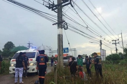 В Таиланде мужчина погиб, пытаясь снять мешочек с деньгами с линии электропередачи