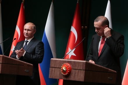 Телефонный разговор Путина и Эрдогана состоится в среду