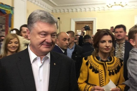 Пётр Порошенко проголосовал на выборах президента Украины