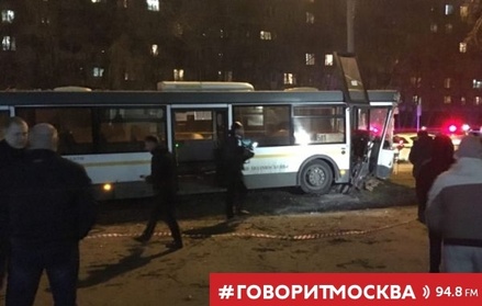 ДТП с автобусом в Москве произошло из-за недомогания у водителя