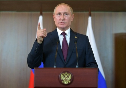 Владимир Путин назвал цель закона о наказании за оскорбление власти