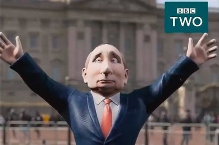В Кремле отреагировали на выход ток-шоу BBC с анимированным Путиным