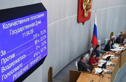 Госдума приняла трёхлетний бюджет в окончательном чтении