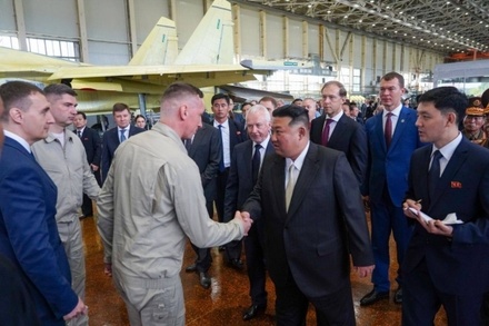 Лидер КНДР посмотрел демонстрационный полёт Су-35 в Хабаровском крае