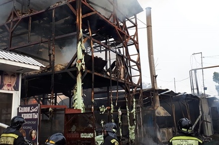 В крупном пожаре в Сочи погибли наёмные рабочие