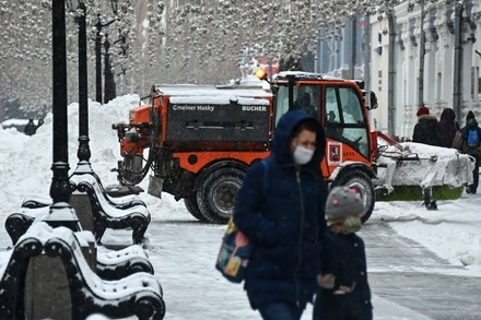 Синоптики предупредили о мощном снегопаде в Москве в конце недели