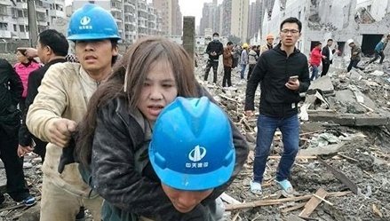 Взрыв произошёл в китайском городе Нинбо