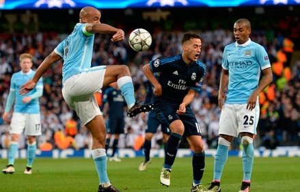 «Манчестер Сити» и «Реал» разошлись миром в матче Лиги чемпионов UEFA