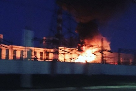 В результате пожара на ТЭЦ в Новосибирске никто не пострадал