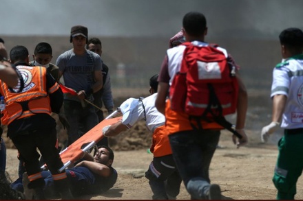 Число жертв столкновений в секторе Газа превысило 50 человек