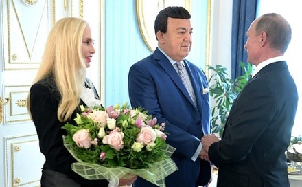 Владимир Путин поздравил Иосифа Кобзона с юбилеем