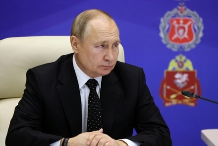 Владимир Путин ознакомился с работой штаба задействованных в СВО родов войск