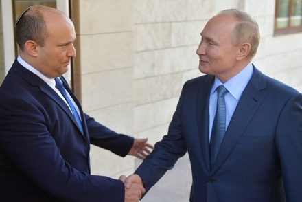 Владимир Путин и премьер Израиля обсудили ситуацию на Украине
