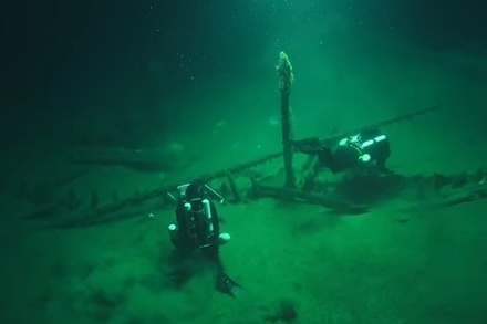 Археологи нашли древний корабль на дне Чёрного моря