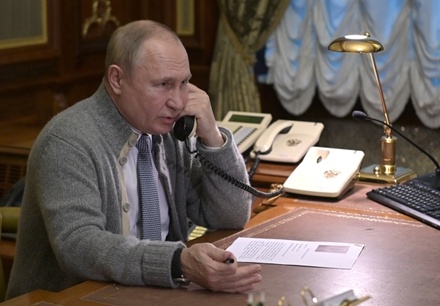 Владимир Путин провёл телефонный разговор с Николом Пашиняном