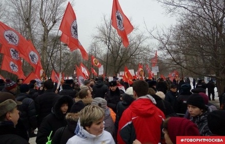 В парке «Торфянка» задержали участников митинга за строительство храма