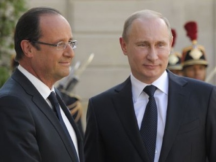 Олланд рассчитывает на контакт Путина и Порошенко в Нормандии