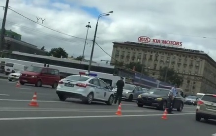 Минобороны РФ подтвердило участие своего автомобиля в ДТП на Кутузовском