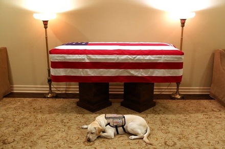 В США объявили траур в связи с похоронами Джорджа Буша-старшего