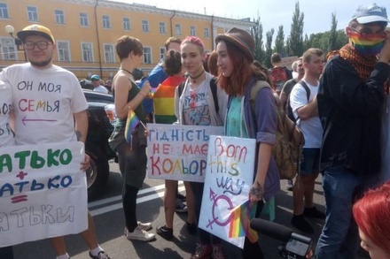 Полиция задержала шесть человек после гей-парада в Киеве