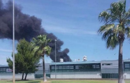 В Испании при падении самолёта на завод Coca-Cola погибли около 10 человек