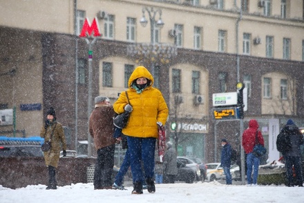В Москве зафиксирована самая морозная ночь февраля