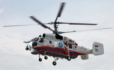 Вертолёт МЧС России произвёл экстренную посадку в Тульской области