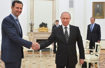 Башар Асад встретился с Владимиром Путиным в Москве